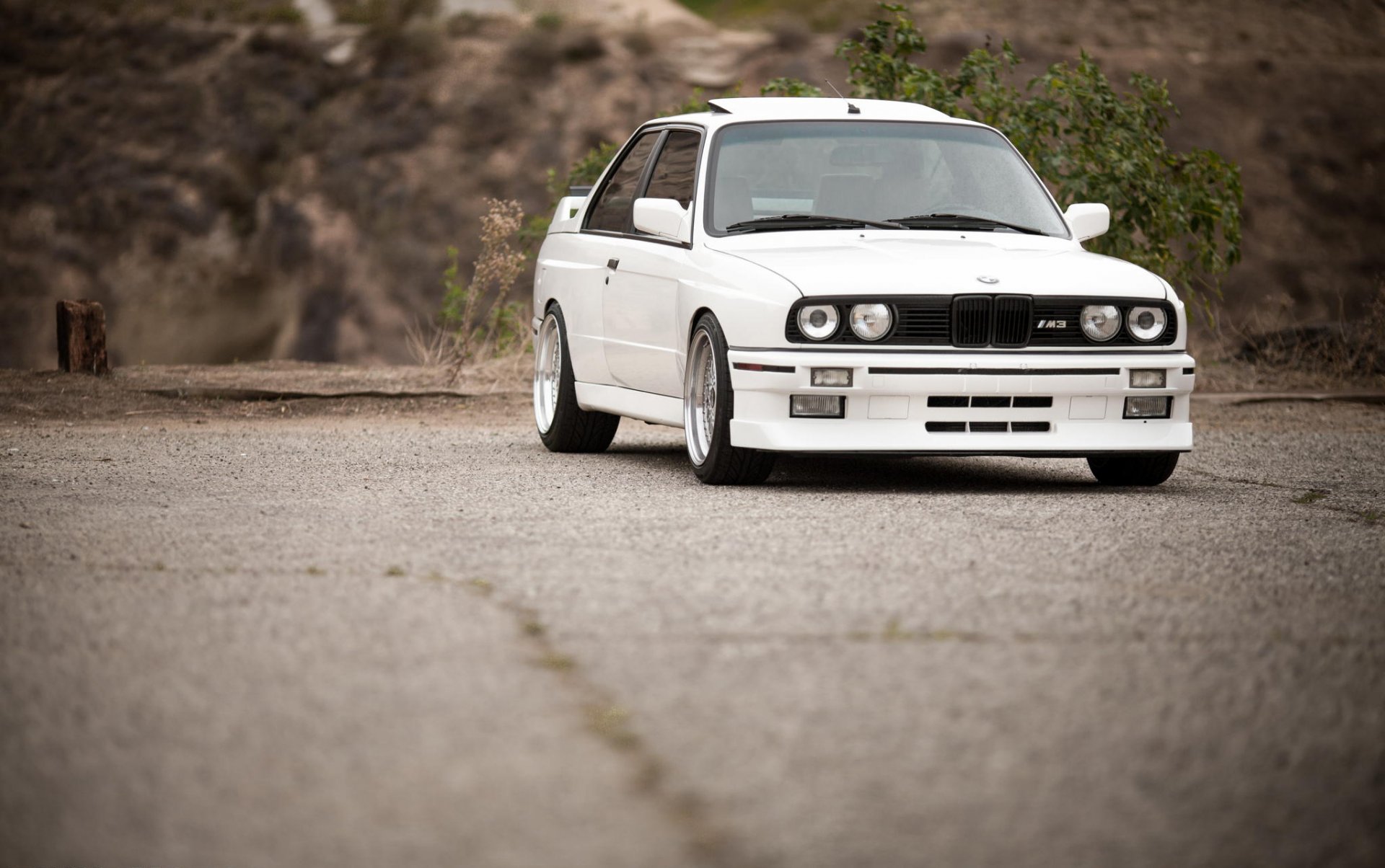 bmw e30 m3 bmw tuning position blanc