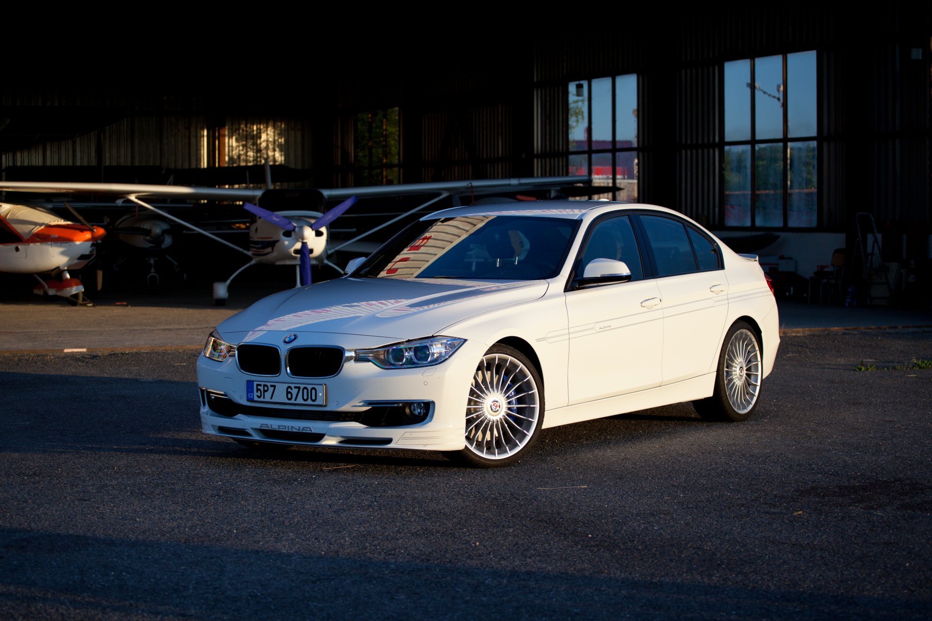 bmw alpina b3 biturbo blanco