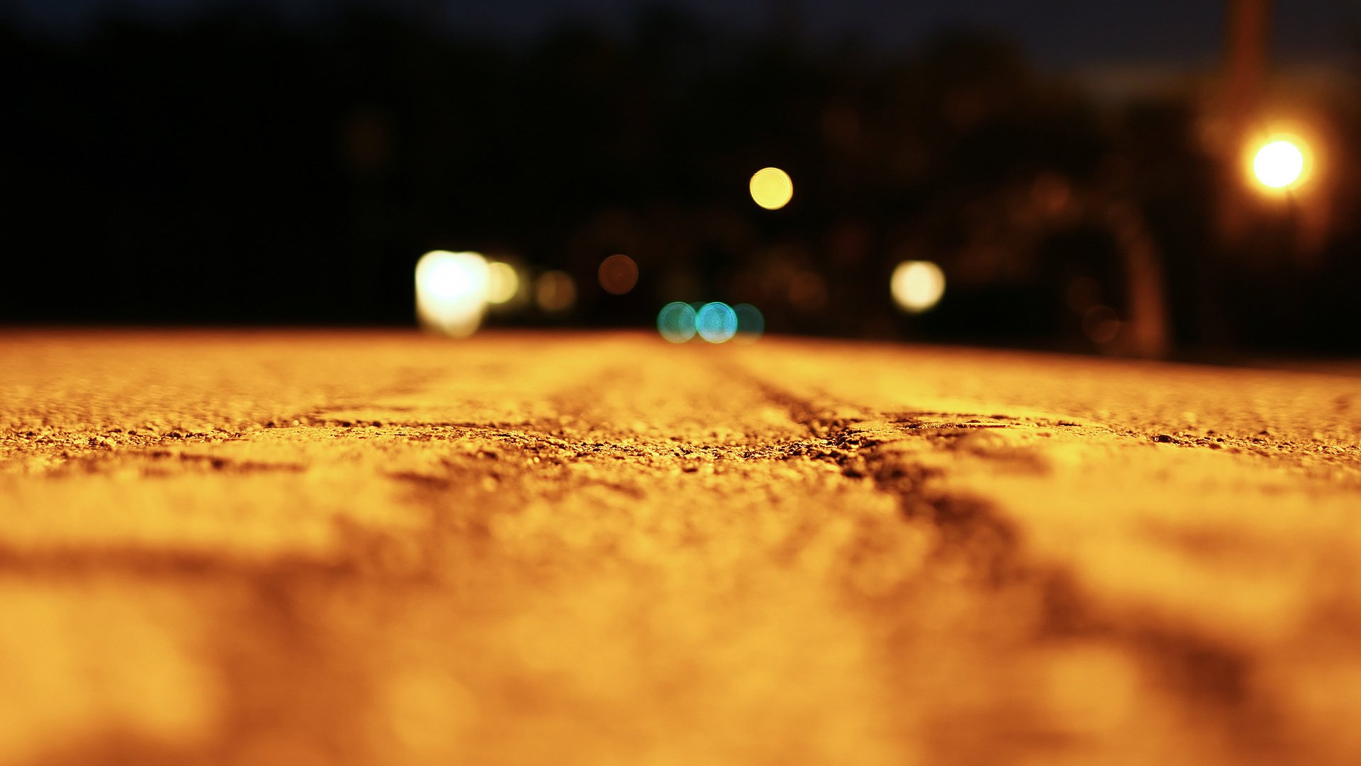 macro luz efecto bokeh carretera noche carretera macro noche luz