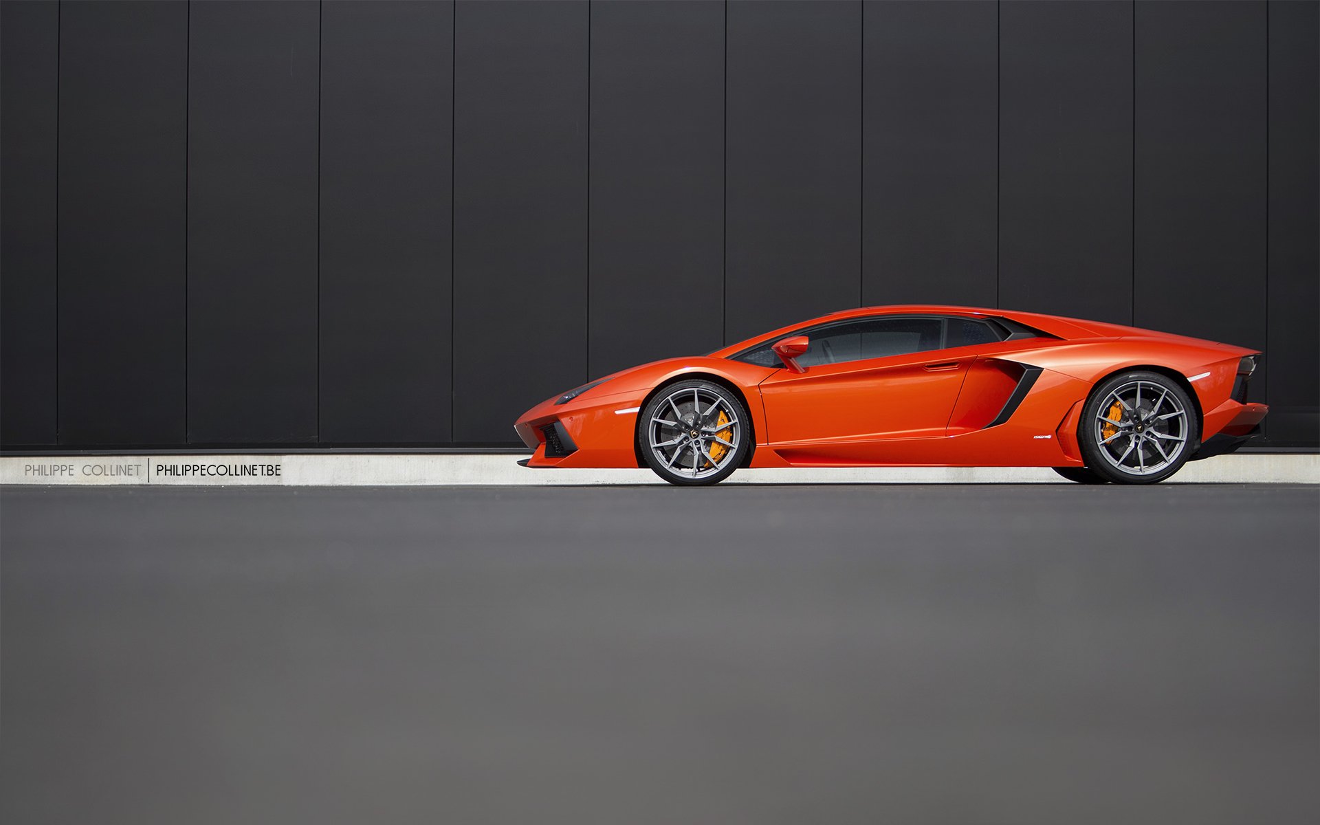 lamborghini aventador rojo naranja