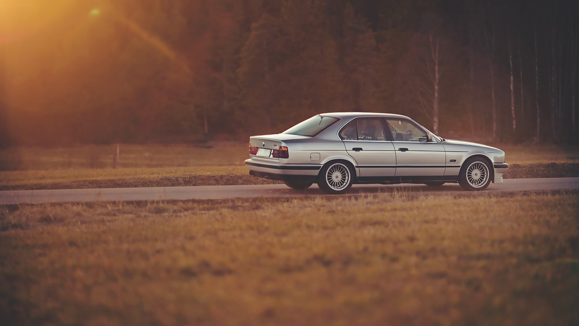 bmw e34 m5 alpina b10 bi-turbo bmw droga