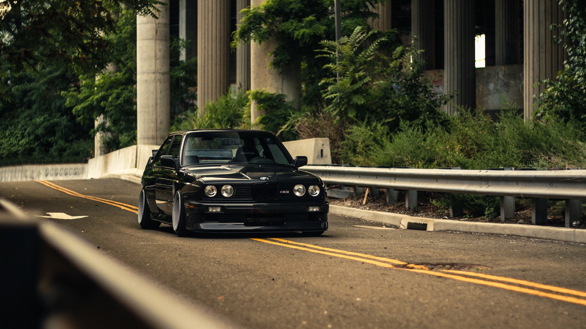 bmw e30 m3 schwarz coupé