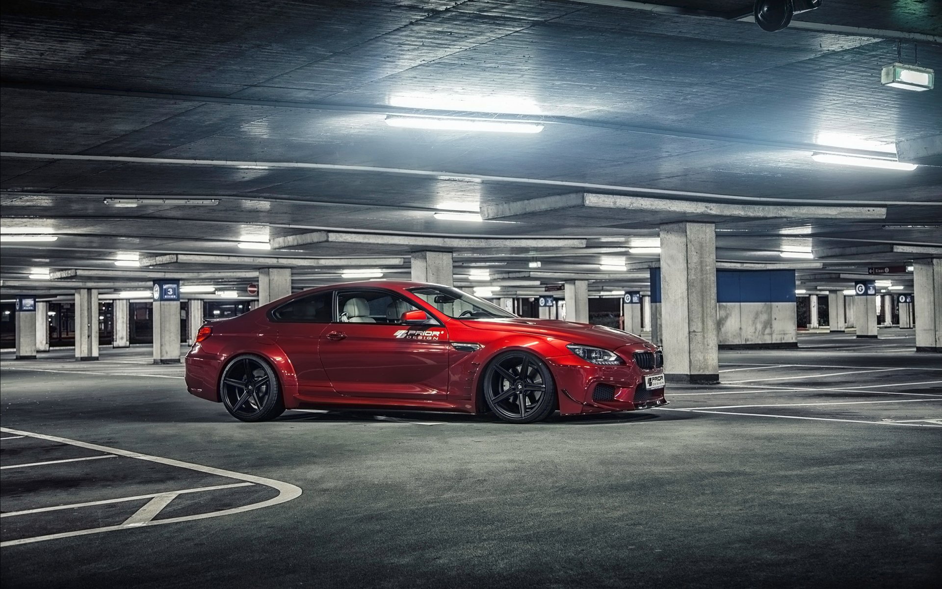 bmw m6 up design tuning auto parcheggio auto carta da parati auto