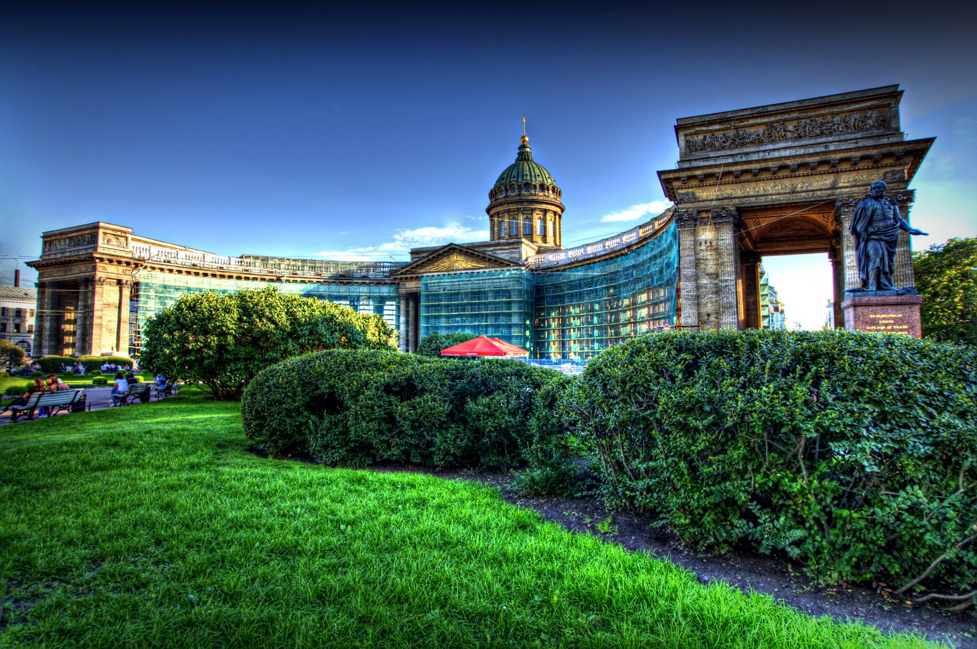 kazan cathedral saint petersburg architecture