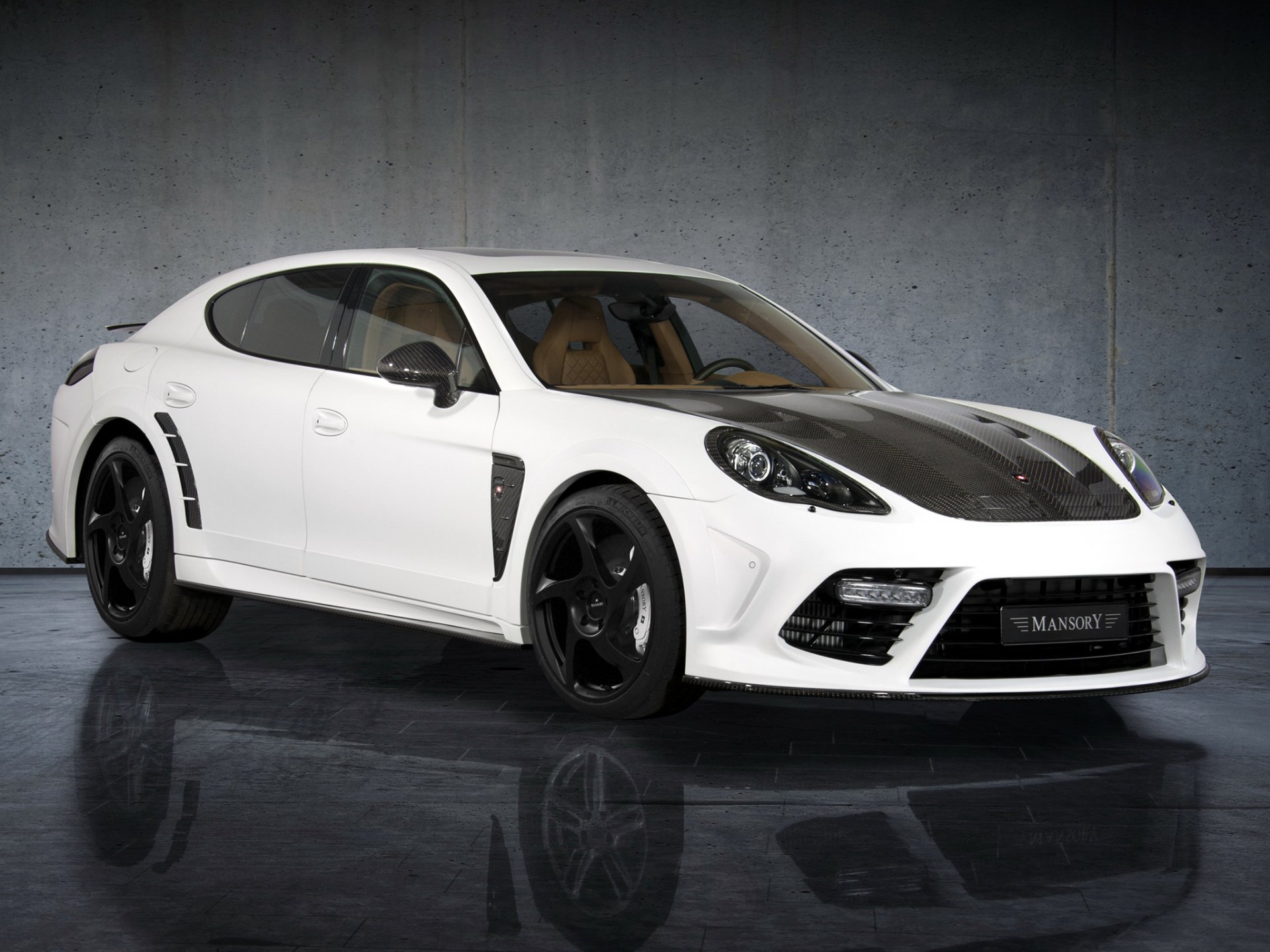 mansory porsche panamera turbo auto hintergrund mansory tuning