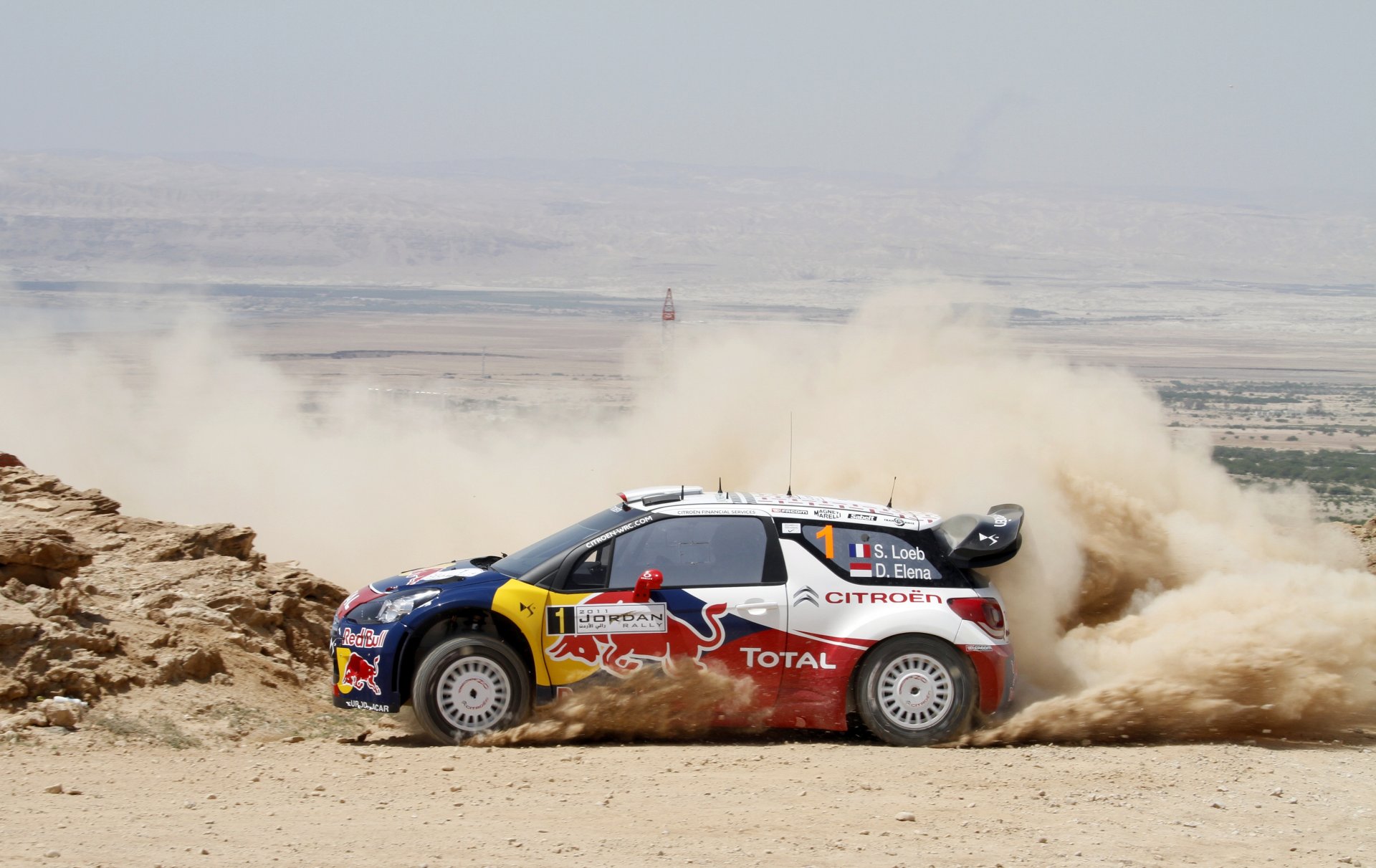 citroen ds3 zlot wrc s. loeb d. elena kurz poślizg citroen