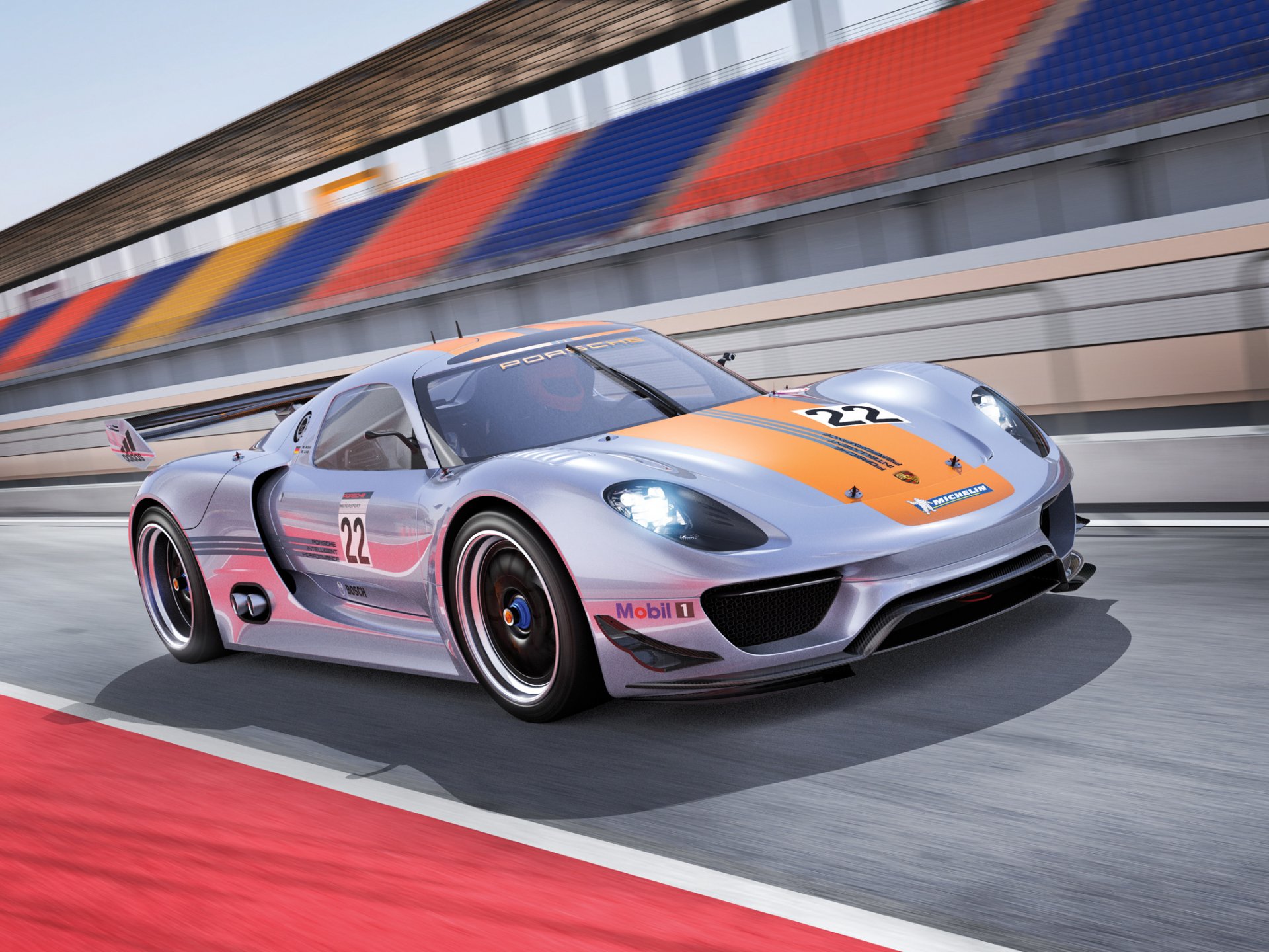 porsche rsr concepto porsche velocidad pista