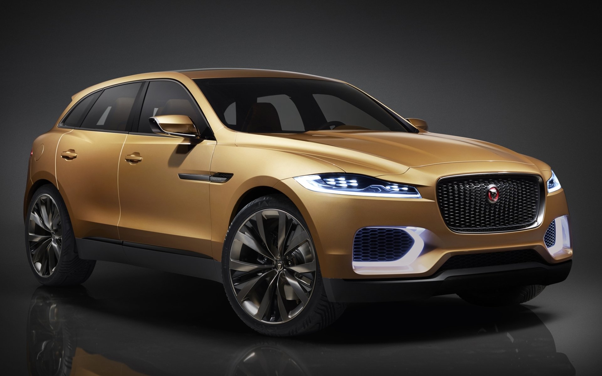 jaguar c-x17 5-seater концепция ягуар концепт передок