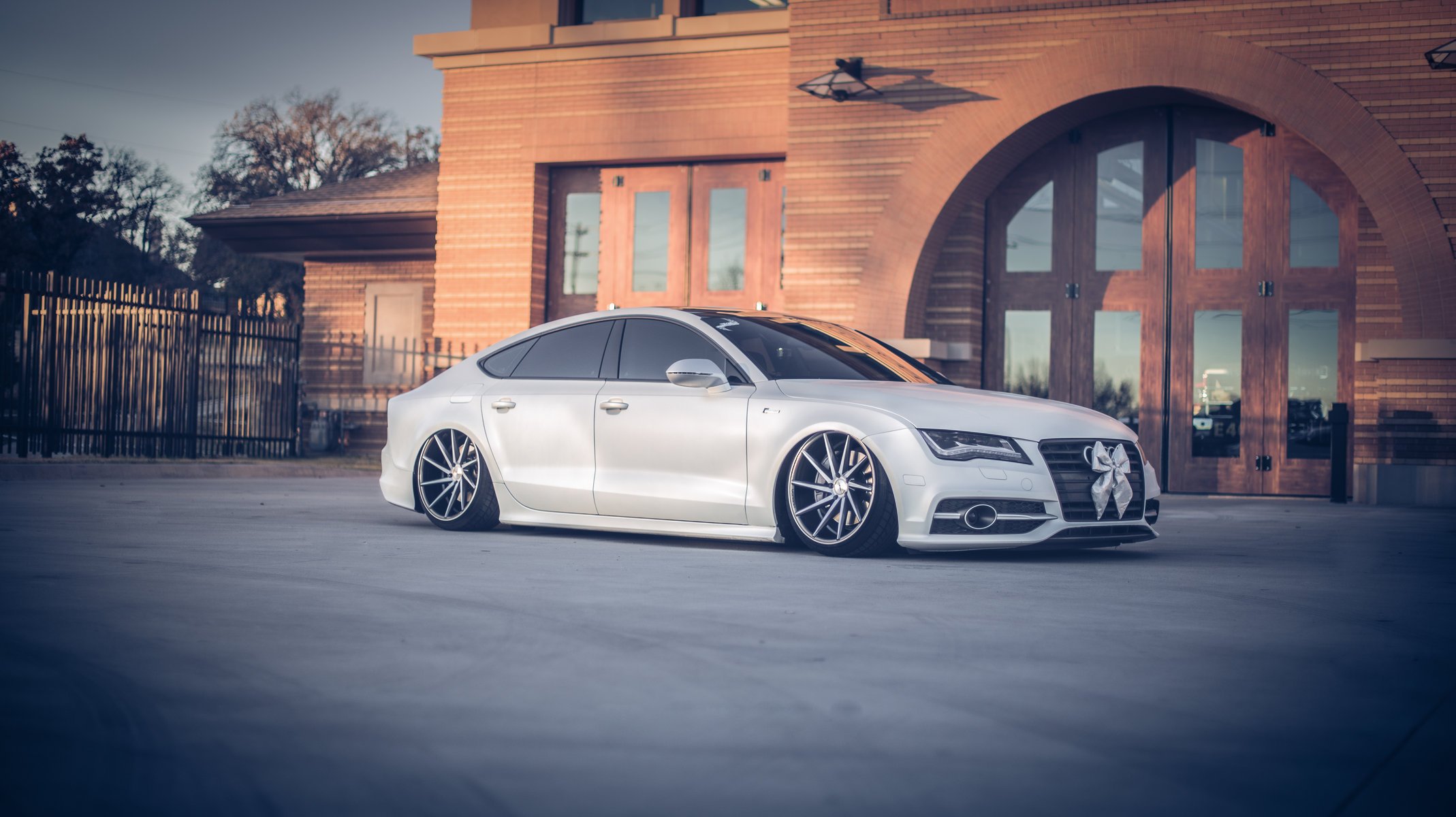 audi a7 vossen audi tuning rims headlight