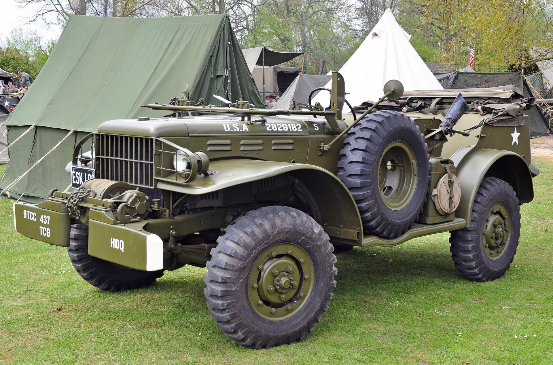 dodge wc command car army vehicles increased patency times second world war