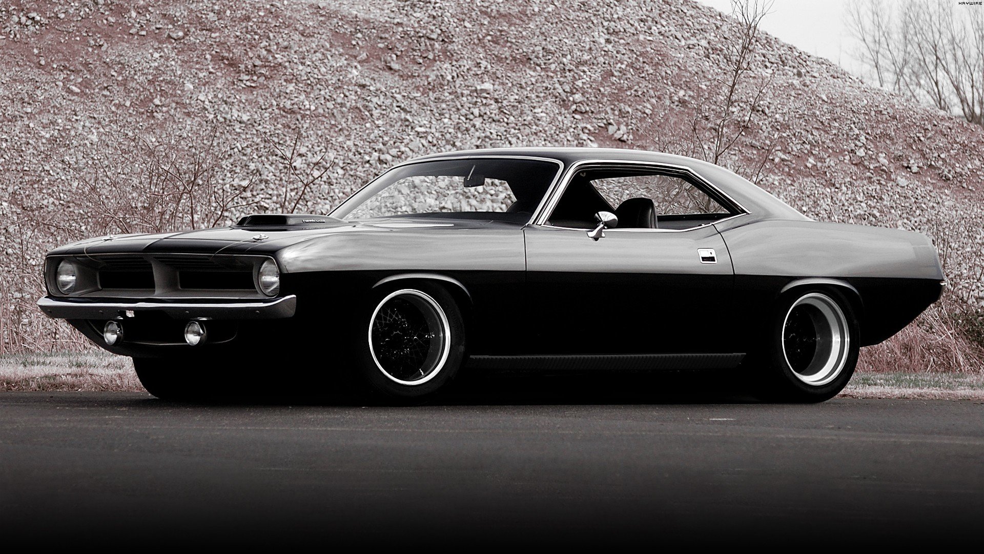 plymouth hemi cuda black