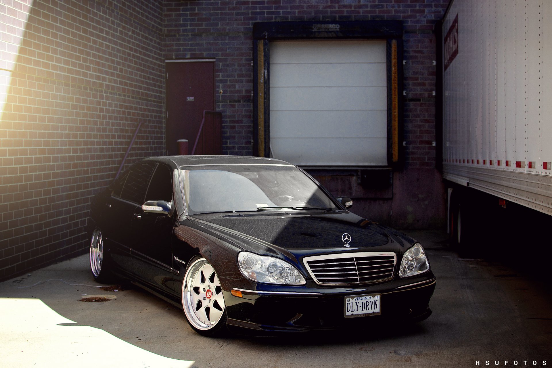 mercedes-benz s55 amg tuning stance mercede