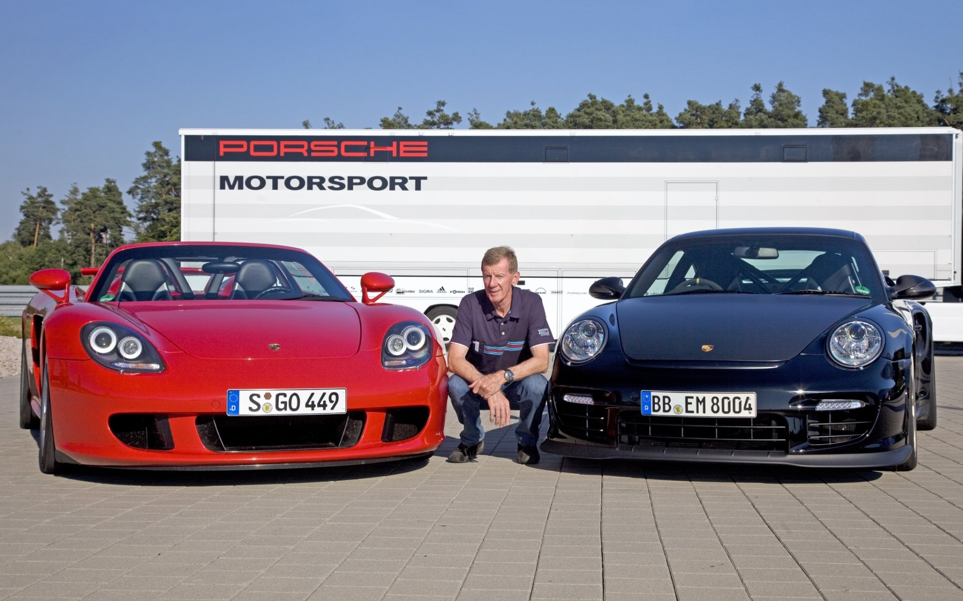 porsche carrera gt 911 porsche carrera gt supersportwagen rennfahrer walter röhrl hintergrund