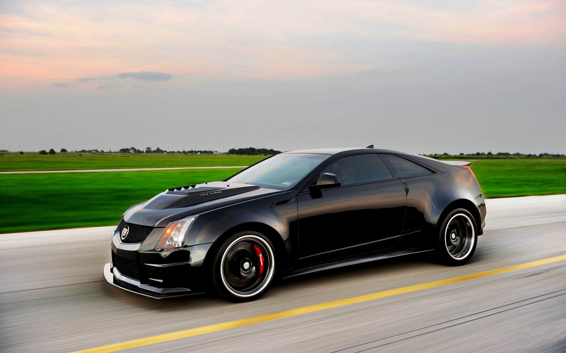 cadillac cts-v hennessey cadillac auto tuning en mouvement coupé