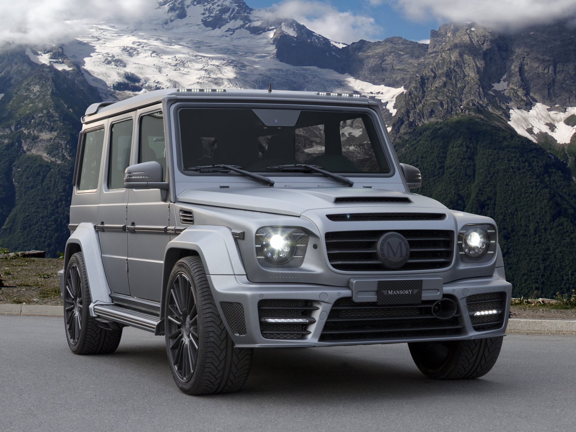 mercedes g-klasse mansory gronos montañas