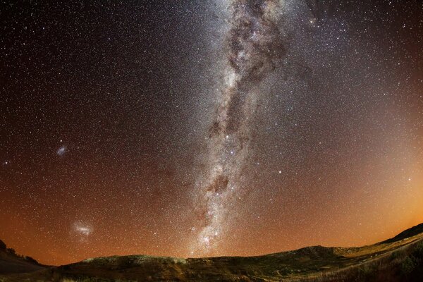 Milky Way in the sky in Argentina