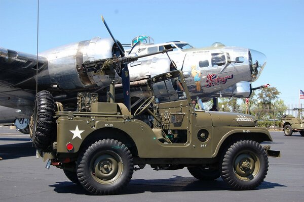 Jeep m38a1, 1955, ein Armee-Jeep mit hoher Geschwindigkeit