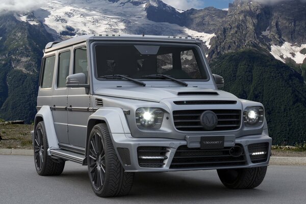 Mercedes g- klasse. mansory gronos