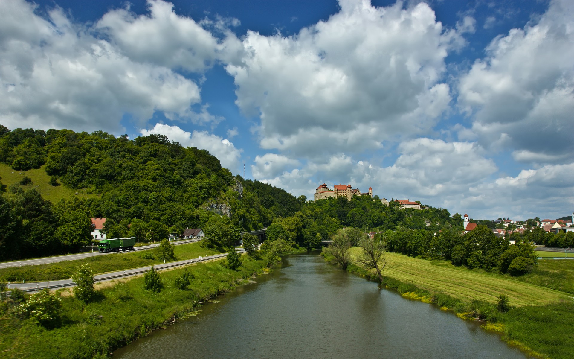 harburg germany river castle