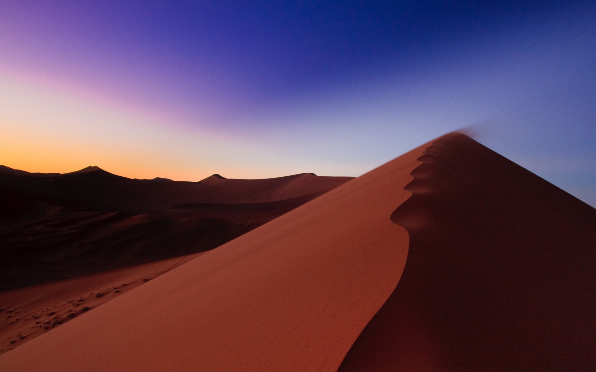 africa deserto namibia sabbia dune cielo alba