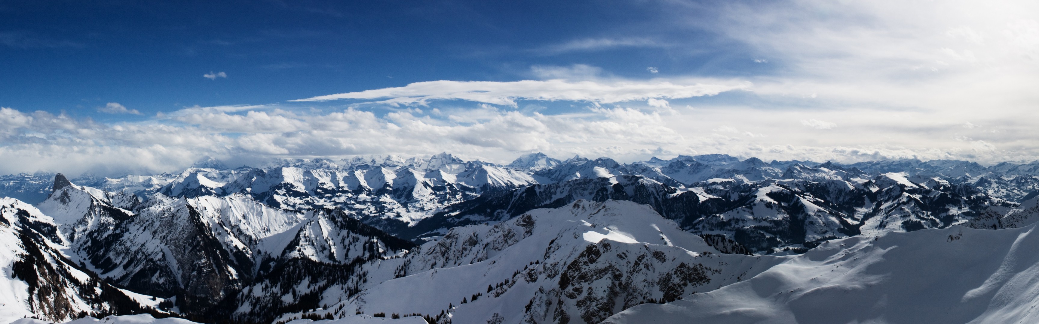 alpen berge schnee himmel