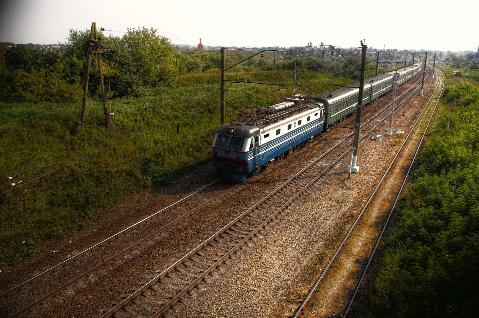 treno paesaggio vista