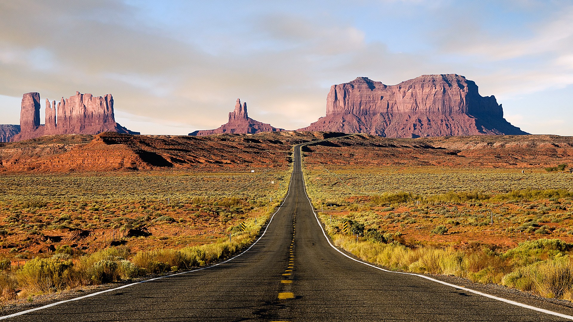 route amérique etats-unis champ montagnes