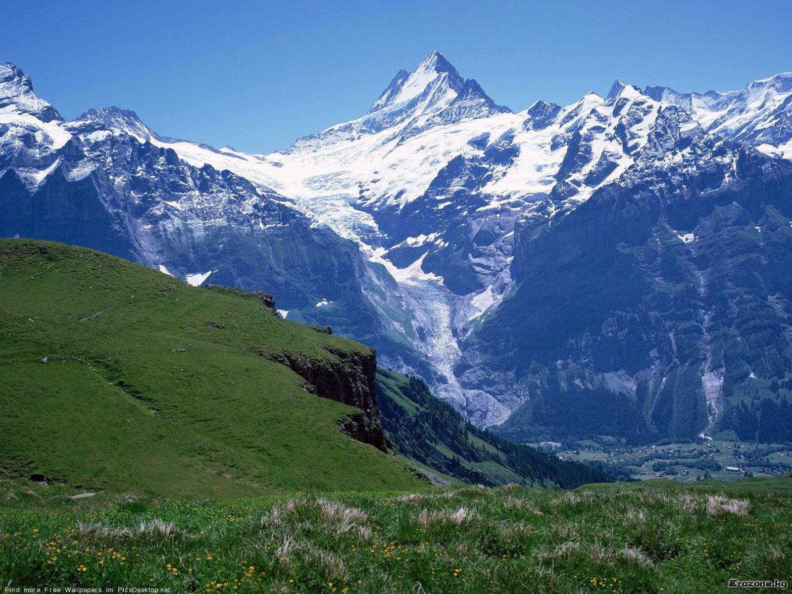 berge schnee felsen