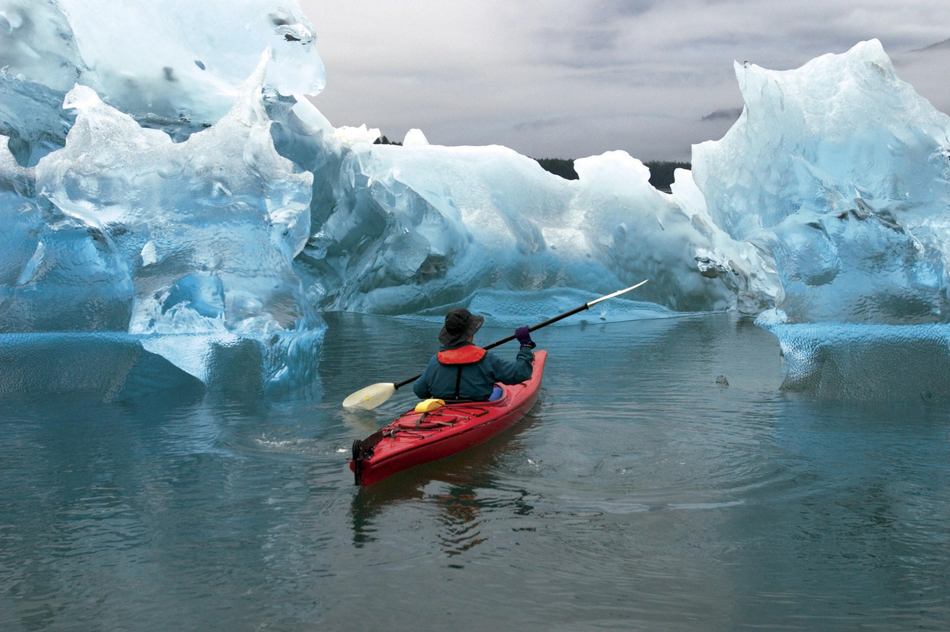 agua hielo barco