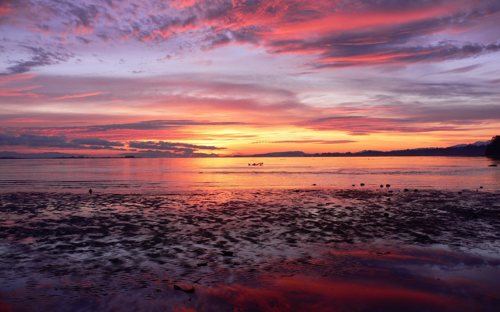 morgendämmerung meer himmel