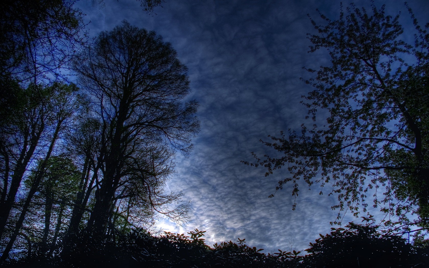 nacht landschaft himmel