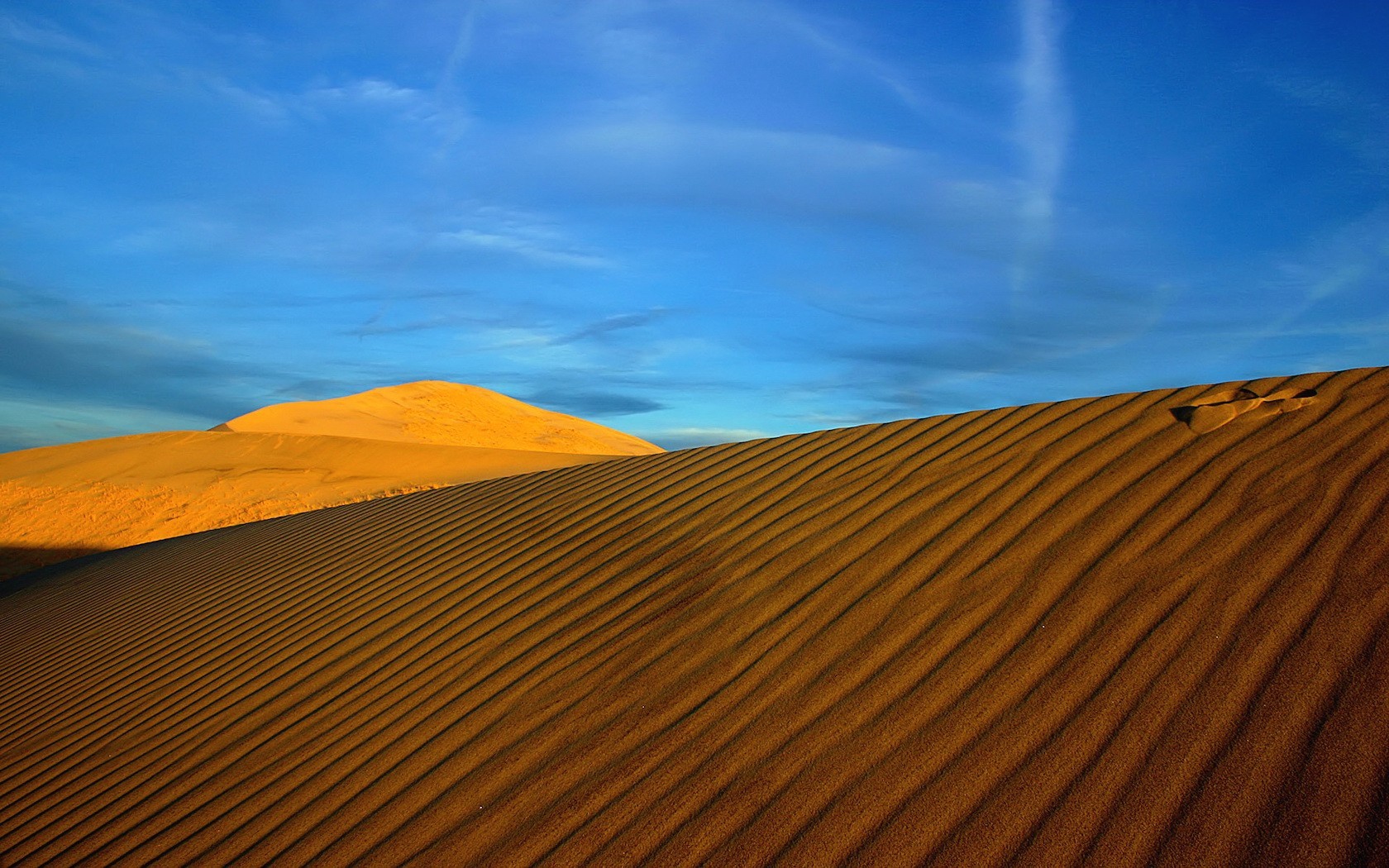 paesaggio deserto sole calore