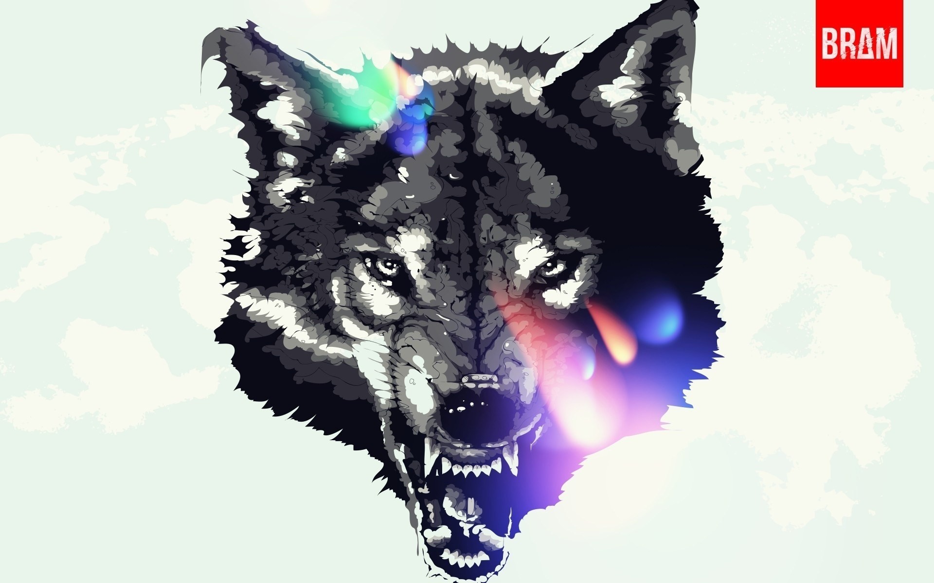 loup art animaux