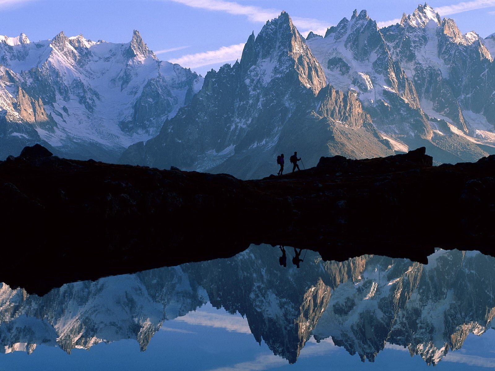 mountain lake landscape