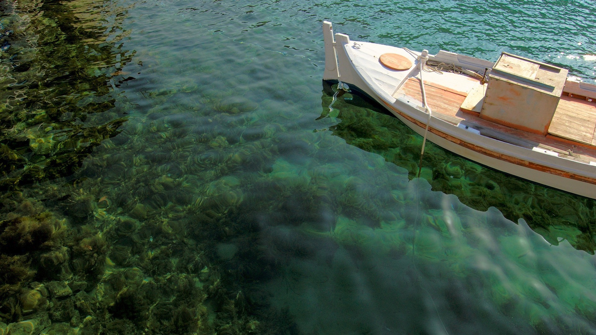 barco mar fondo