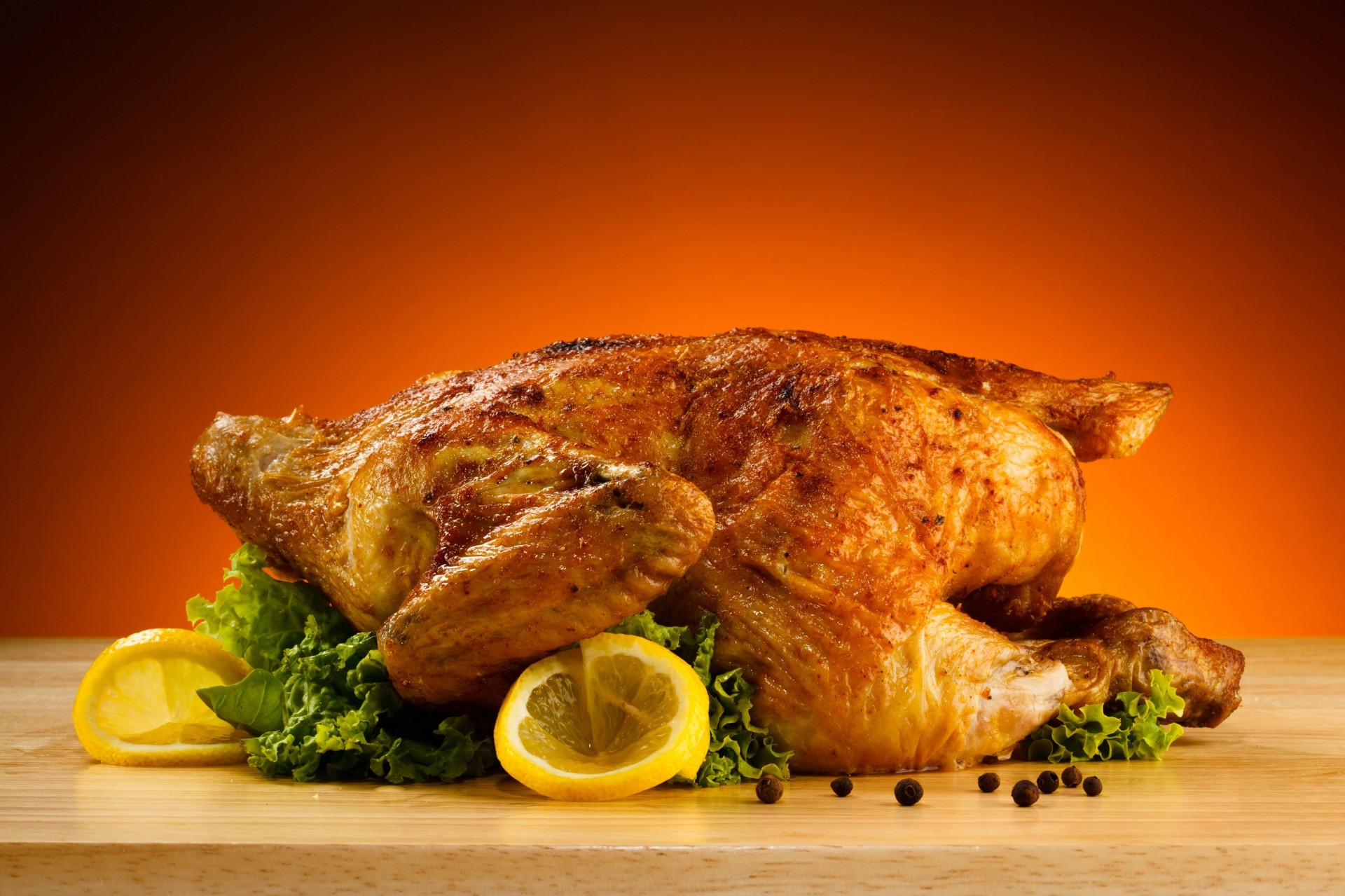 griller citron poulet viande