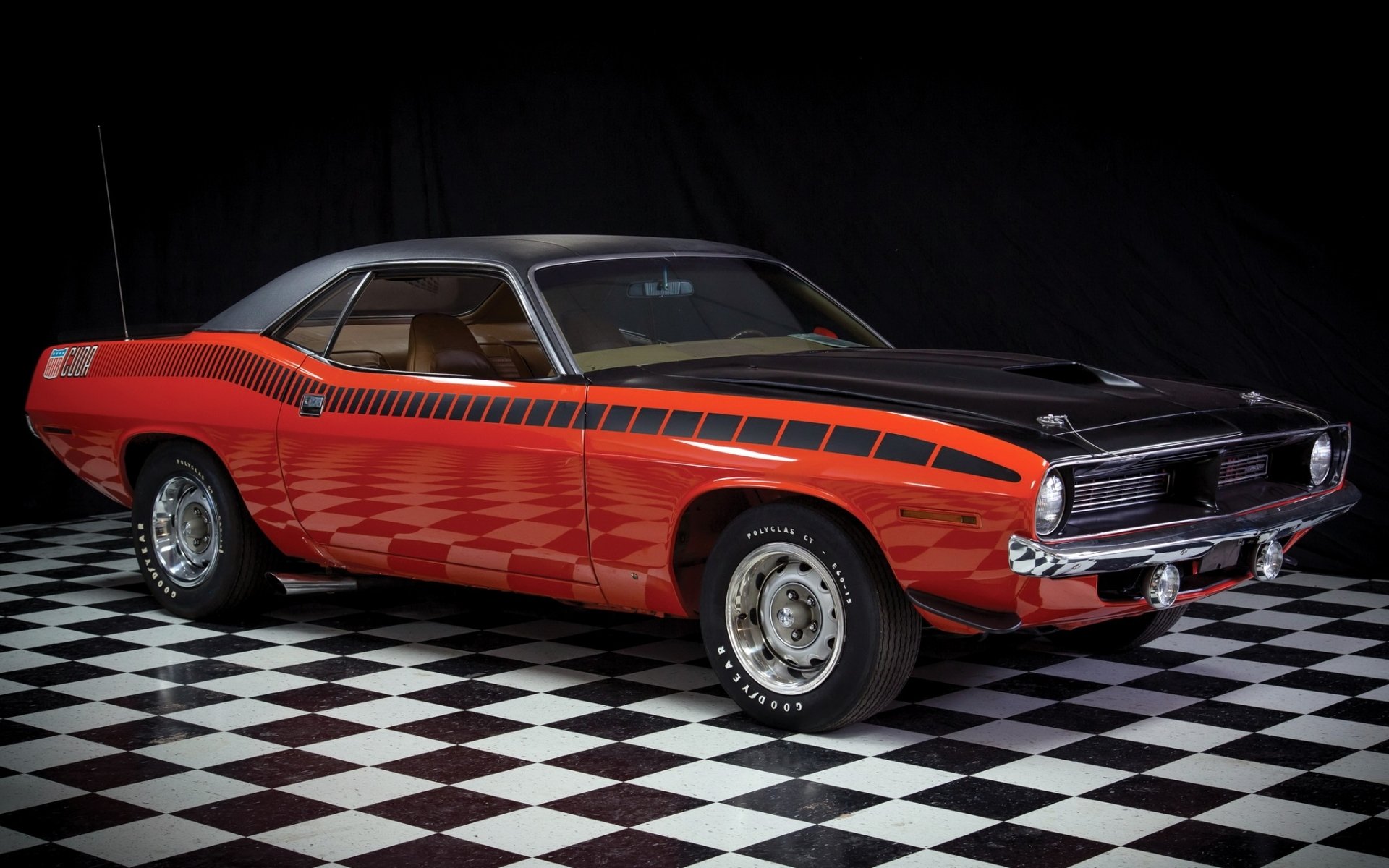 plymouth aar cuda dove muscle car muscle car anteriore sfondo