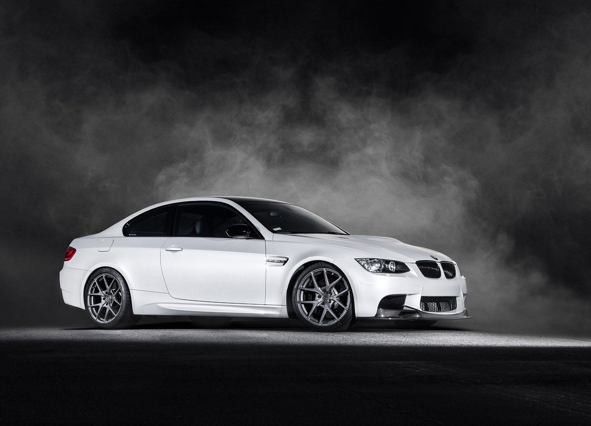 bmw m3 e92 vorsteiner weiß vorn