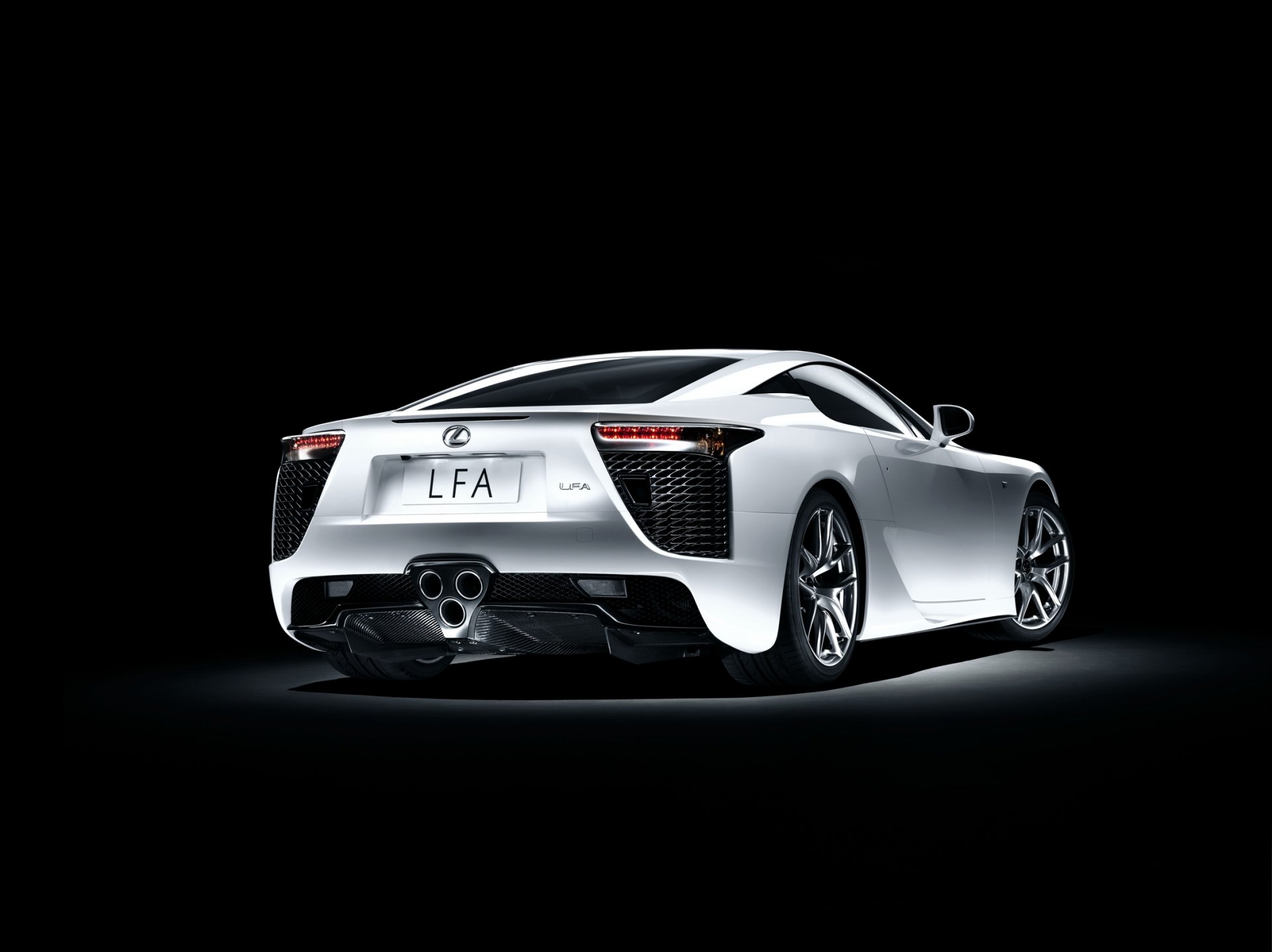 lexus lfa blanc voiture de sport