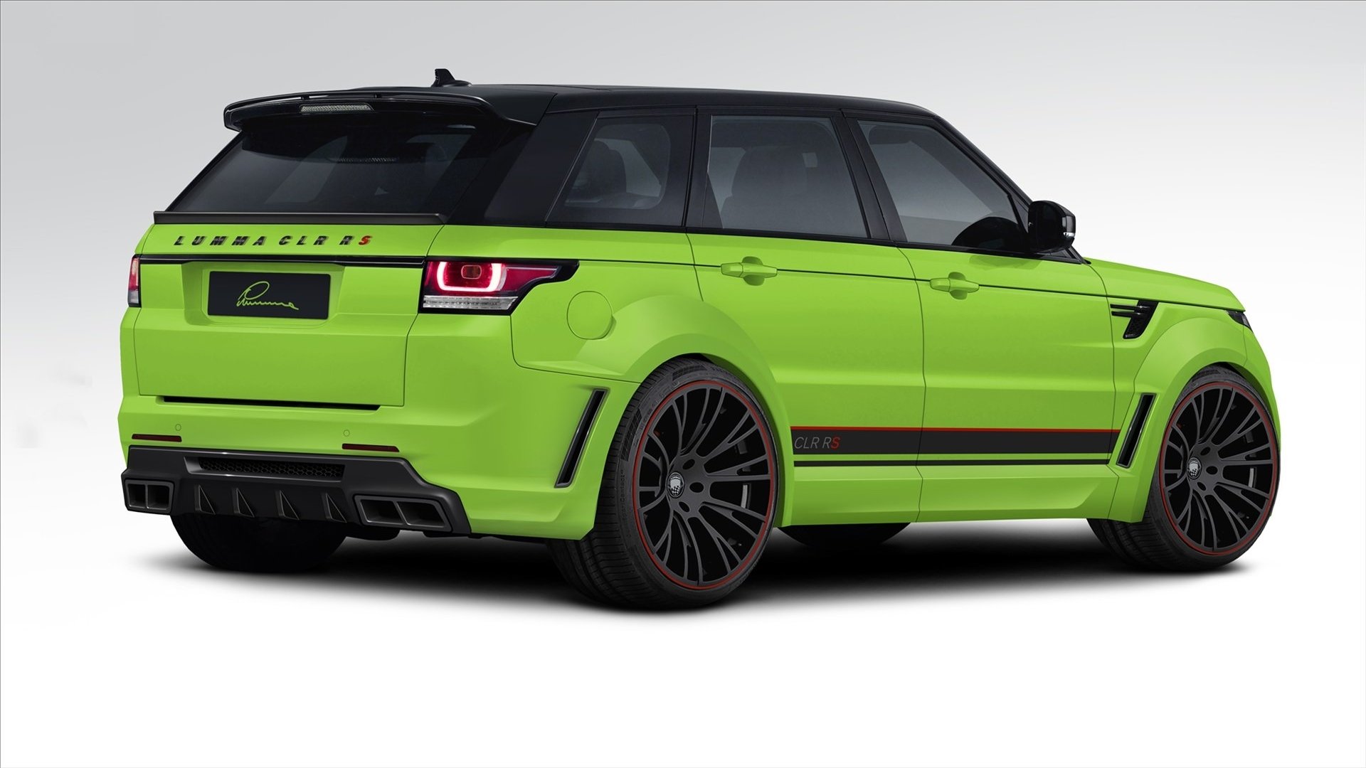 lumma design range rover sport land rover renge rover sport messa a punto vista posteriore