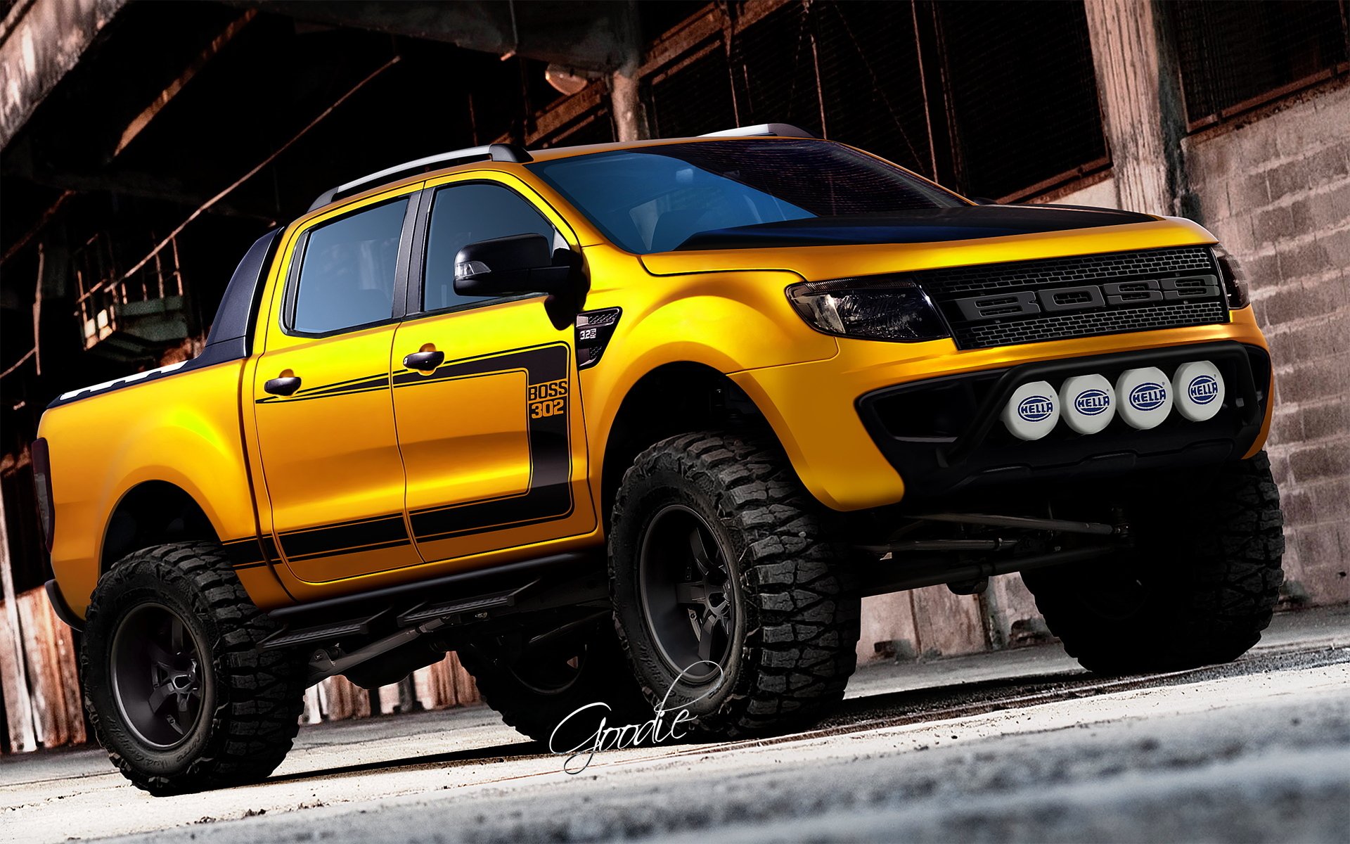 ford boss 302 camioneta suv tuning virtual coche