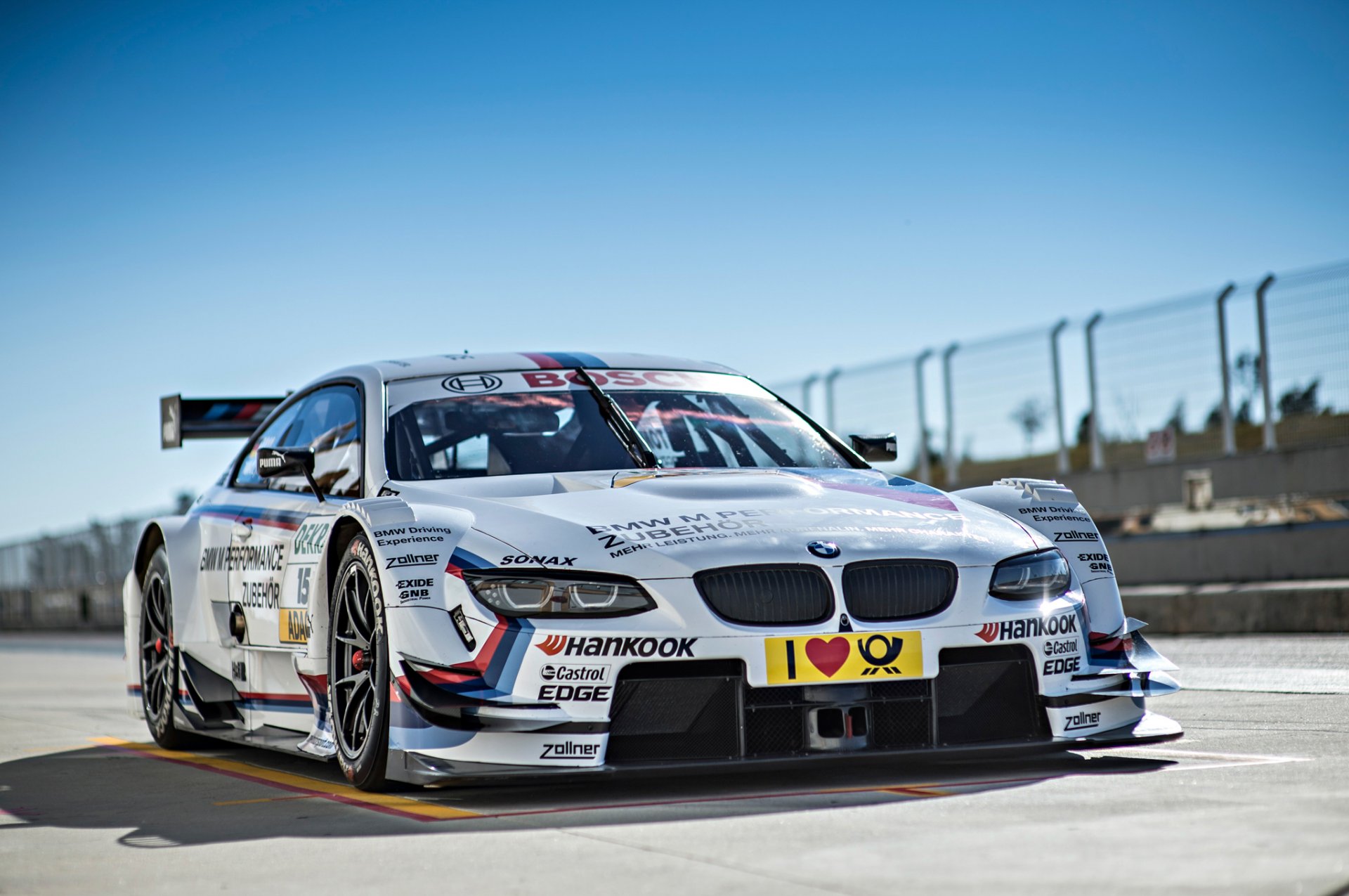 bmw m3 dtm track day front race car