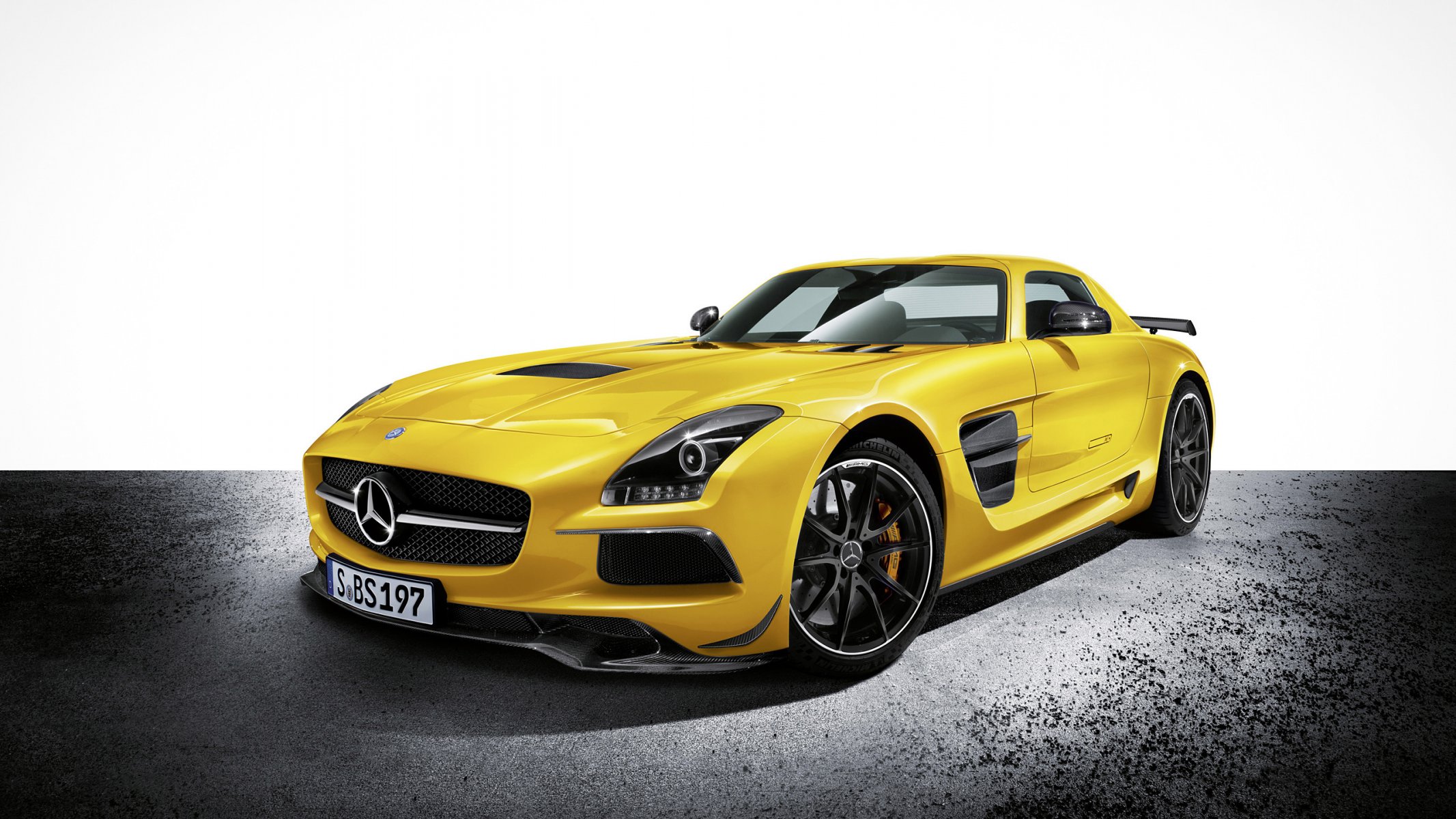 coche papel pintado mercedes benz sls amarillo papel pintado mercedes sls frente hermoso coche