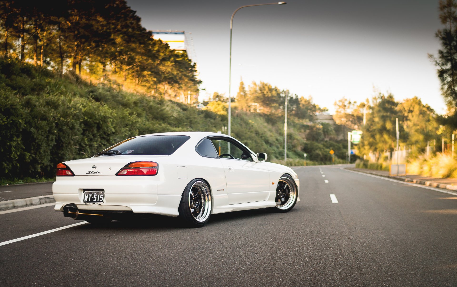 nissan silvia s15 blanco trasero tuning nissan silvia carretera