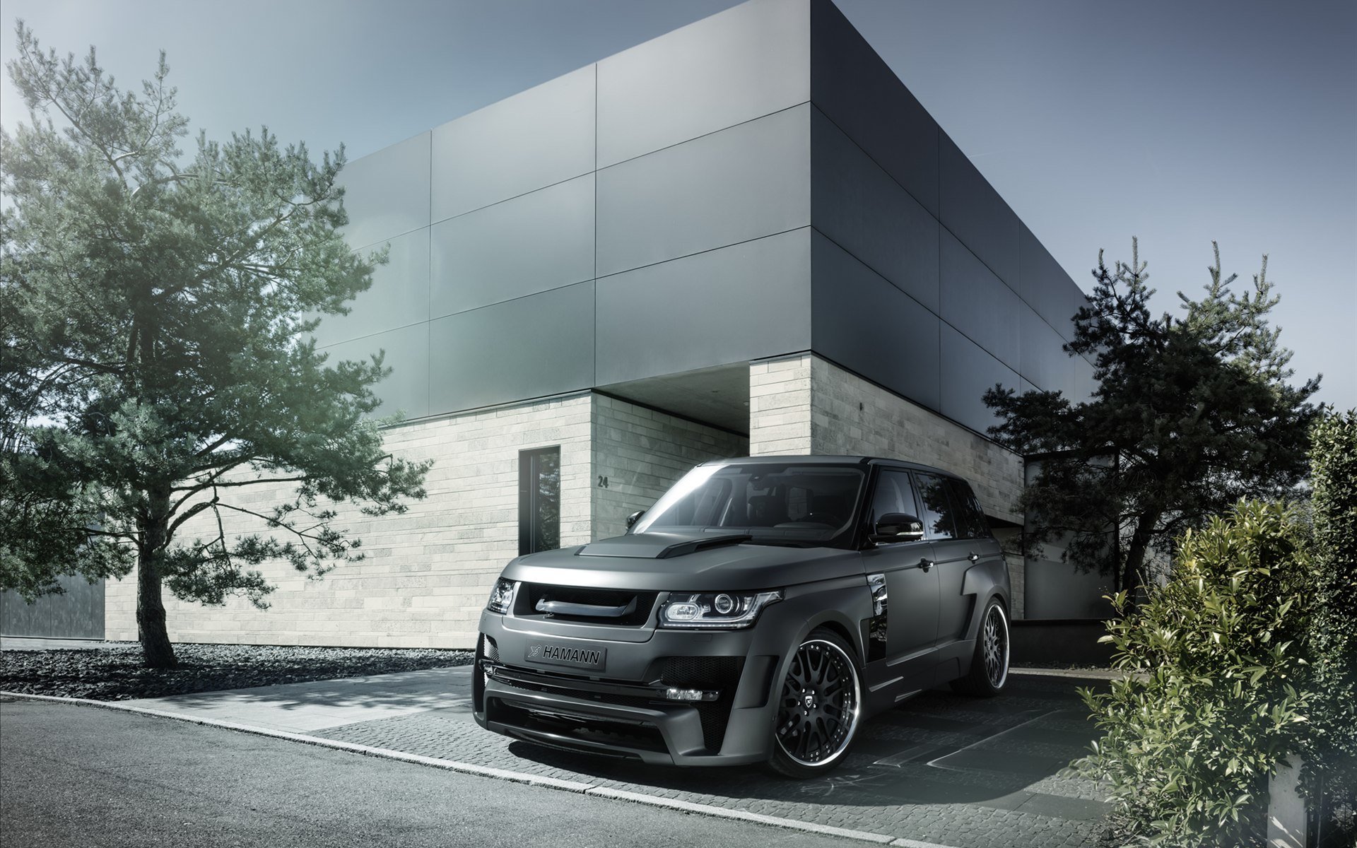 hamann mystere land rover range rover tuning front