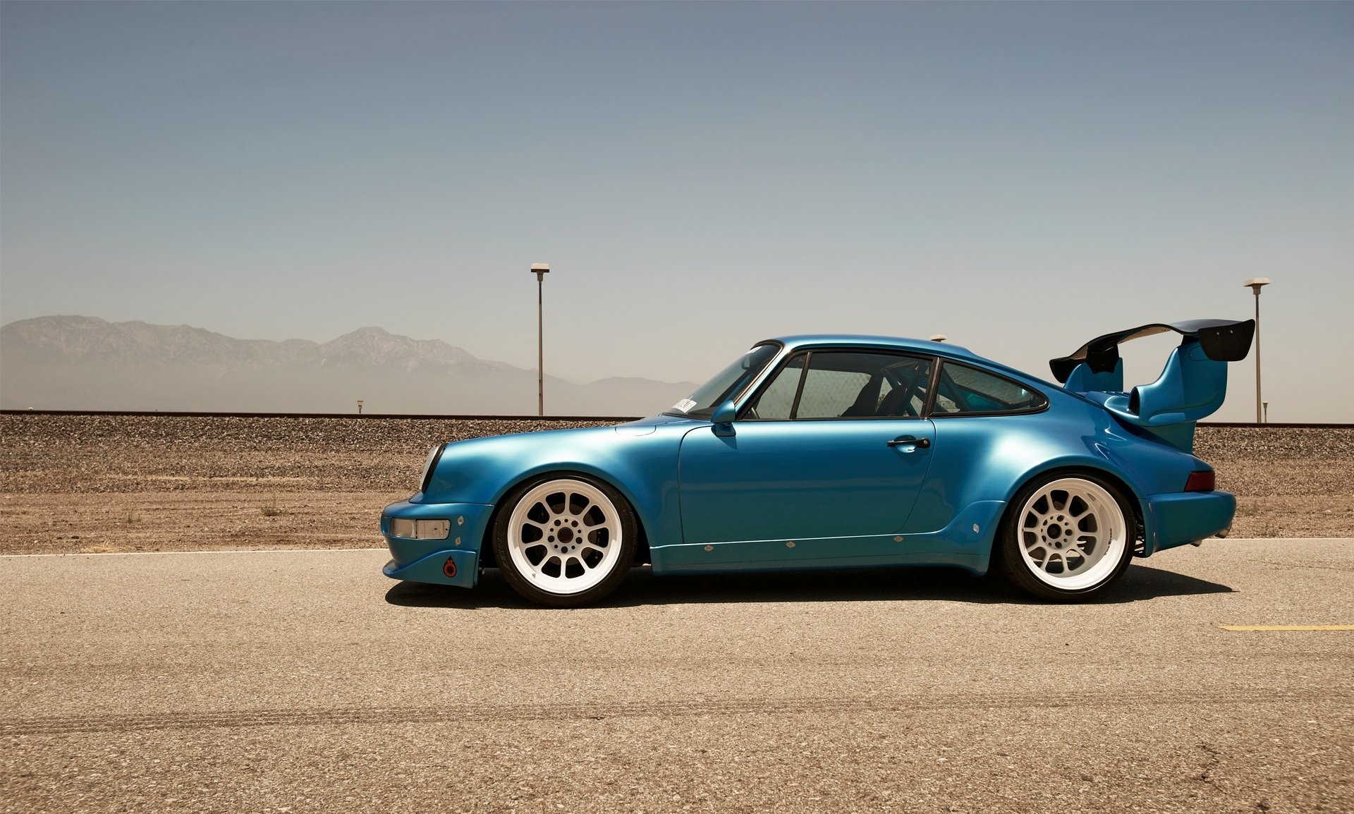 porsche 911 turbo pista motor desierto carrera potencia