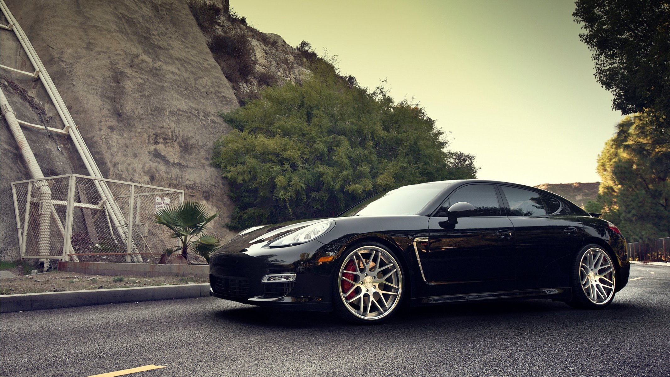 porsche panamera porsche panamera carretera llantas