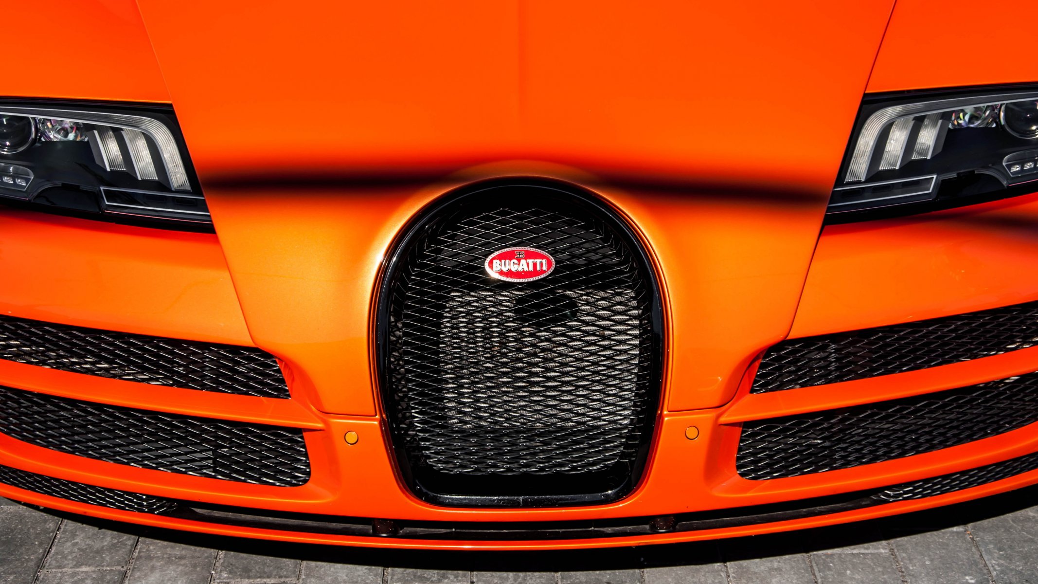 bugatti veyron 16.4 grand sport vitesse 1200hp w16 arancione