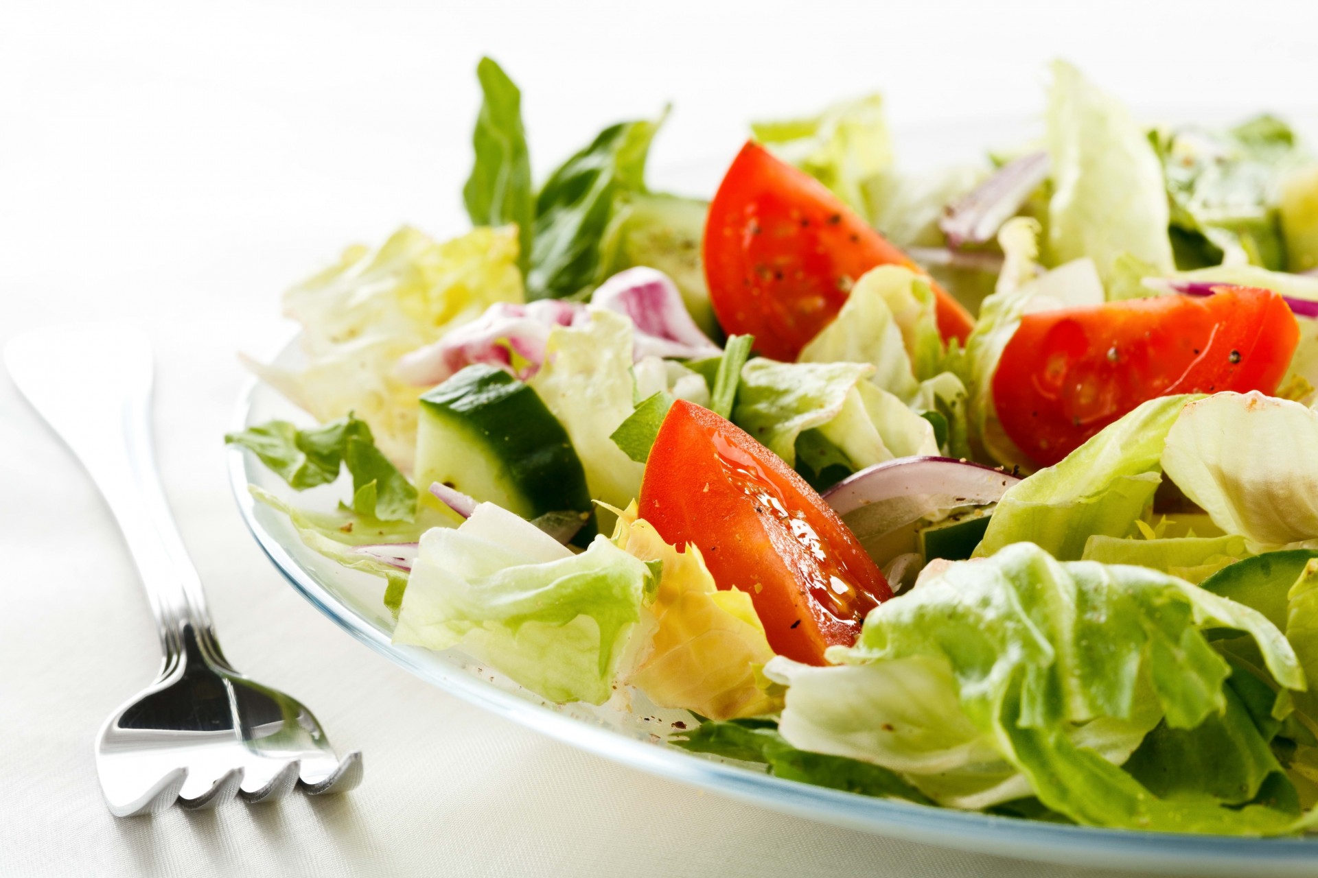 close up the fork white background gas 24 salad plate