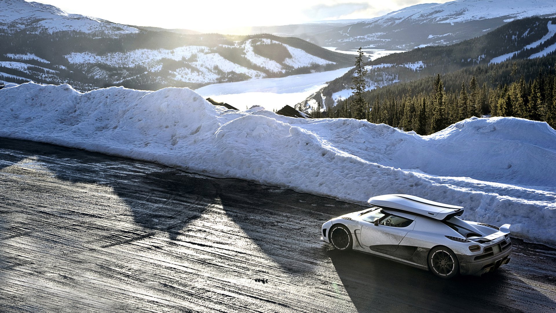 top gear top gear vitesse supérieure meilleure émission de télévision koenigsegg agera r koenigsegg agera r supercar hypercar blanc route neige montagnes